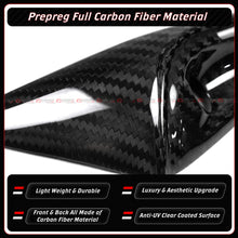 For 2023-2025 Tesla Model S HW 4.0 Full Carbon Fiber Side Camera Cover Cap Trim