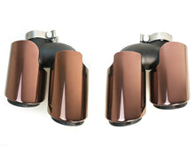 3-Layer Black Exhaust Tips for 2019-2026 Porsche Macan 2.0L Base