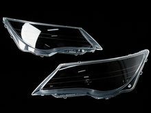 Pair Headlight Lens Clear Cover+Glue For BMW 6 Series E63 645i 650i 2004-2007