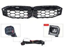 Gloss Black Front Kidney Grille w/LED Light For BMW G20 330i M340i 2023-2025