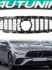 All Black GTR Front Grille For Mercedes E-Class W213 Sedan/Coupe 2021-2023 AMG Version