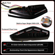 For 2025-2026 Honda Civic V2 Front Bumper Sequential DRL Daytime Running LED Light