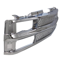 Front Grille for Chevy C1500 C2500 K1500 K2500 C3500 K3500 Tahoe Suburban 1994–2000 – Chrome Shell