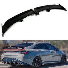 For 2021-2025 Hyundai Elantra KDM Glossy Black Rear Trunk Spoiler GT Style Wing