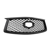Gloss Black Front Bumper Grille For 2019-2023 INFINITI QX50 w/Camera Hole