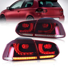 Full LED Sequential Tail Lights For VW Volkswagen Golf 6 MK6 R GTI GTD TSI TDI 2009-2013