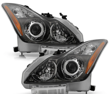 Left+Right For 2008-2015 Infiniti G37/Q60 Coupe|Convertible Black Projector Headlights w/o Bulbs