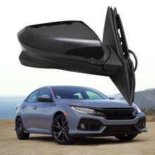 11Pin Black Passenger Side Mirror Power Heated View Camera Black For Honda Civic Sedan 2016-2021