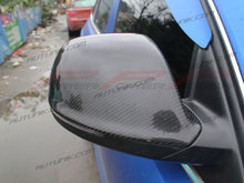 Real Carbon Fiber Side Mirror Cover Caps Replacement For AUDI Q5 SQ5 8R Q7 SQ7 No Lane Assist od22