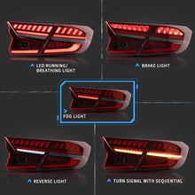 Full LED Red Tail Light For Honda Accord 2018-2022 Rear Lamp Assembly