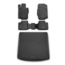 5pcs Floor Mats & Trunk Mat Cargo Liner Set For Mercedes M-Class W164 2006-2011