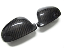 Real Carbon Fiber Side Mirror Cover Caps For VW Golf 5 MK5 GTI 2005-2008 Replacement
