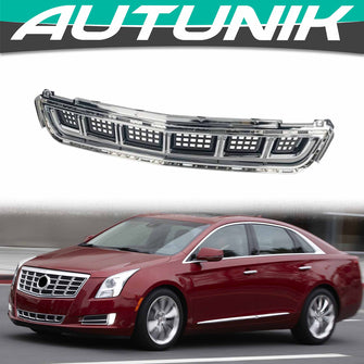 Chrome Front Bumper Lower Grille For 2013-2017 Cadillac XTS