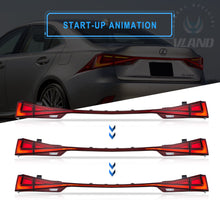 LED Tail Lights Trunk Light Assembly For 2014-2020 Lexus IS250 IS350 ISF Sedan Animation