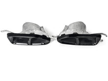 Gloss Black Rear Exhaust Tips for BMW 7 Series M Sport G11/G12 2016–2019