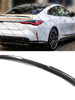 Carbon Fiber Rear Trunk Spoiler Wing For 2021-2025 BMW 4-Sereis G22 430i G82 M4 Coupe