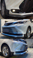 Front Bumper Lip Splitter For 2021-2025 Toyota Sienna XLE LE