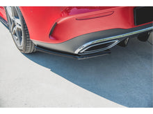 Black Rear Bumper Splitter Side Apron For Mercedes CLA C118 X118 CLA35 CLA45 AMG 2020-2023