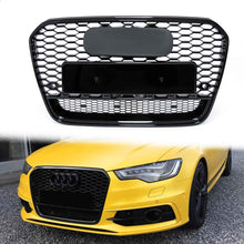 Honeycomb Black Front Grille For AUDI A6 C7 S6 2012-2015 fg66