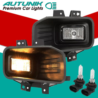 For 2018-2020 Ford F-150 Halogen Fog Lights Driving Lamps Left & Right Side Set