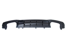 Gloss Black Rear Diffuser S7 Style for Audi A7 C8 S-line 2019-2024