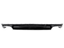 S6 Style Gloss Black Rear Diffuser + Black Tips for Audi A6 C8 S6 S-Line Sedan 2019-2024