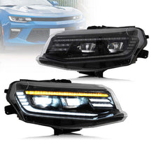 LED Projector Headlights w/DRL set For 2016-2018 Chevrolet Camaro LT SS RS ZL LS