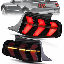 Smoke LED Tail Lights For 2010-2012 Ford Mustang Sequential Signal Rear Lamps