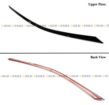 X4-COAP New Front Upper Grille Molding For Toyota Sienna (2006-2010) – Black Plastic, Direct Replacement, 53114AE010B1