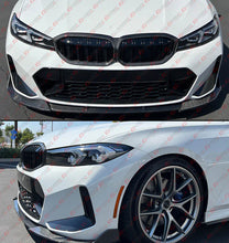 For 2023-2025 BMW M340i 330i G20 LCI M-Sport Real Carbon Fiber Front Bumper Lip Splitter
