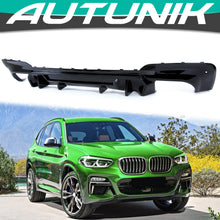 Glossy Black Rear Bumper Diffuser for BMW X3 G01 M40i M Sport 2019-2021