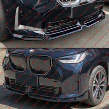 For 2025-2026 BMW G45 X3 M Sport V-ST Style Gloss Black Front Bumper Lip Splitter