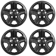 4pcs 16''  Wheel Covers Skins Hub Caps Full Rim Gloss Black for Jeep Wrangler 2007-2016