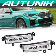 Front Fog light Lamps LED DRL For BMW X5 X6 X7 G05 G06 G07 2019-2023