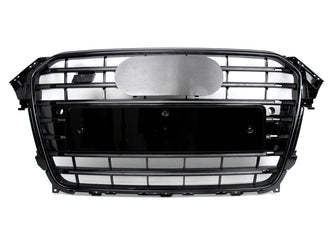 S4 Style Black Front Bumper Grill for AUDI A4 B8.5 S4 2013-2016 fg206