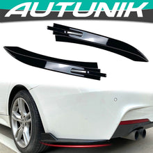 Rear Bumper Splitter Glossy Black For BMW F30 F31 M Tech Sport 2012-2018 bm208