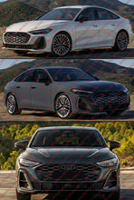 For 2025-2026 Audi S5 B10 Full Carbon Fiber Front Bumper Air Duct Vent Cover Trim