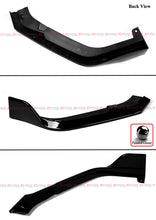 Gloss Black Front Lip Splitter For 2022-2024 Honda Civic Type-R Conversion Bumper