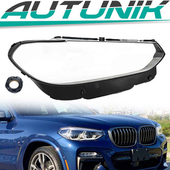 Right Passenger Headlight Lens Cover For BMW X3 G01 X4 G02 2022 2023 2024