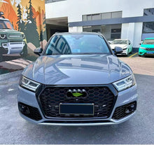 Gloss Black Front Fog Light Cover Grille Bezels For AUDI Q5 NON-Sline 2018 2019 2020