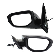 3Pin Non-heated Side Mirror Gloss Black For Honda Civic 2016-2019 2020 2021 LX DX Power Glass Manual Folding