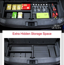 Trunk Hidden Organizer Insert Cargo Hatch Storage Box for Toyota Highlander 2020-2024