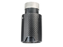 Carbon fiber Exhaust Tips 65mm Inlet Muffler Pipes Fit for BMW