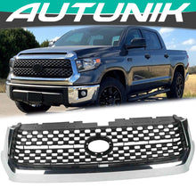 Chrome Front Bumper Grille Grill for Toyota Tundra 2014-2021 without Sensors