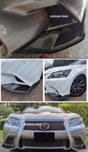 Carbon Fiber Front Bumper Splitter Lip Lower Canards For 2013-2015 Lexus GS350 F Sport