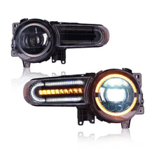 LED Headlights Assembly for Toyota FJ Cruiser 2007-2014 DRL Sequential Lamp