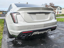 For Cadillac CT5 2020-2024 Car Rear Dual Exhaust Muffler Tail Pipes Tip Black