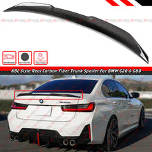 For 2019-2025 BMW G2O 330I M340I M3 G80 Carbon Fiber Rear Trunk Spoiler Wing