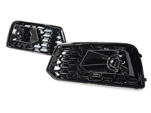 Gloss Black Front Fog Light Cover Grille Bezels For AUDI Q5 NON-Sline 2018 2019 2020