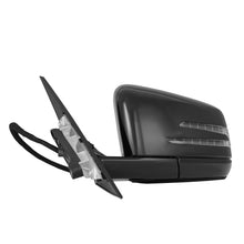 Black Left Side Mirror w/o Blind Spot For 2010-2017 Mercedes C207 Coupe E350 E400 E550 Driver Power Folding Mirror